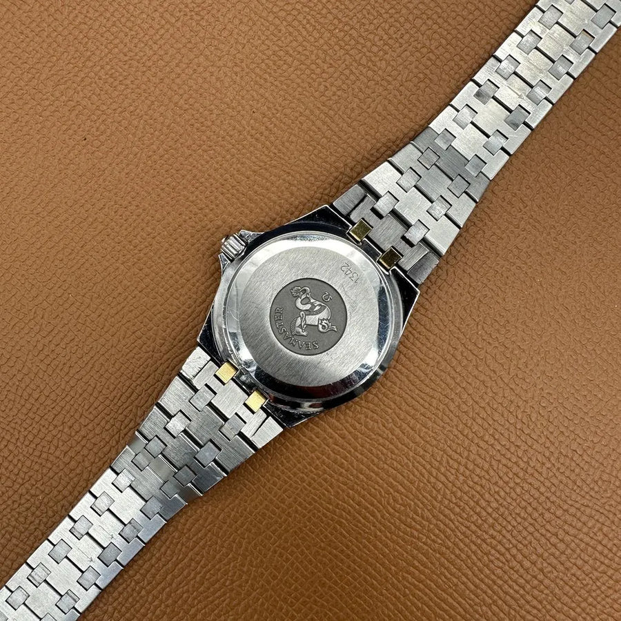 Omega Seamaster 120m "Alveoles" two tone
